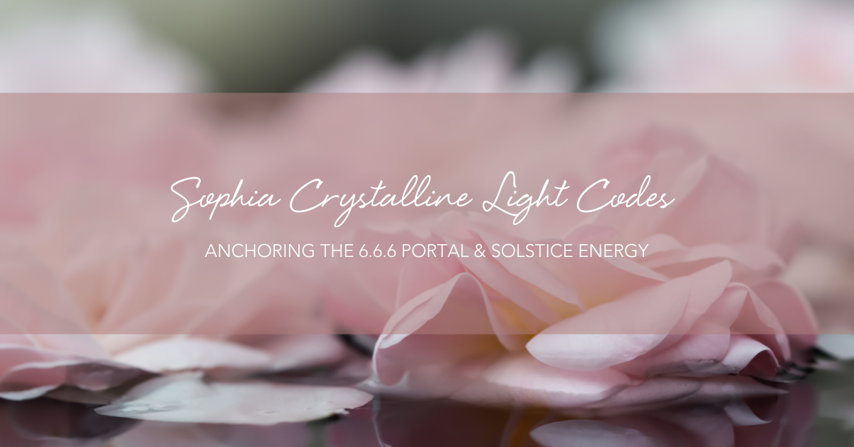 Sophia Crystalline Light Codes